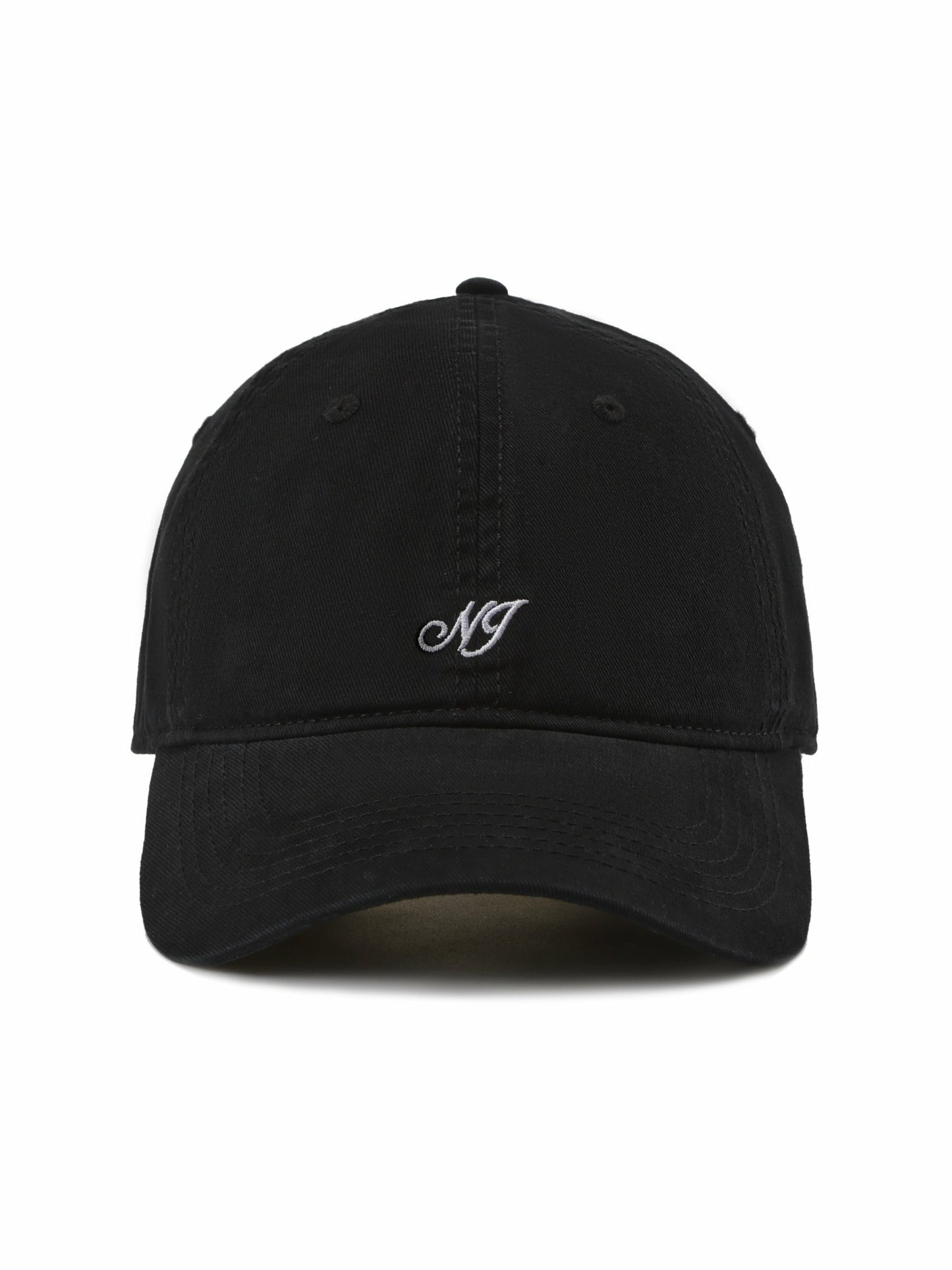 Nana Jacqueline Gracie Logo Embroidered Black Cap Black