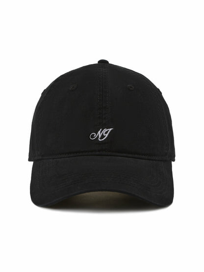 Nana Jacqueline Gracie Logo Embroidered Black Cap Black