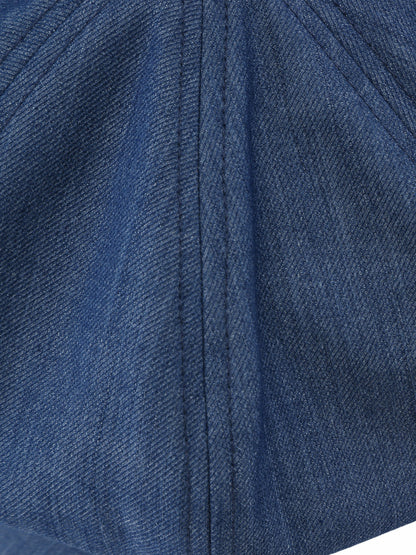 Nana Jacqueline Amara Eight-Panel Newsboy Blue Hat Blue