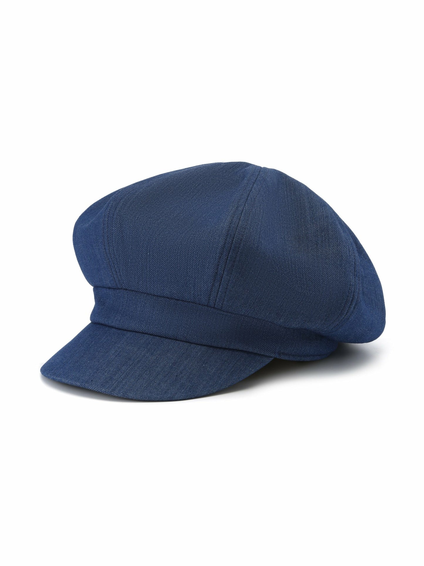 Nana Jacqueline Amara Eight-Panel Newsboy Blue Hat Blue
