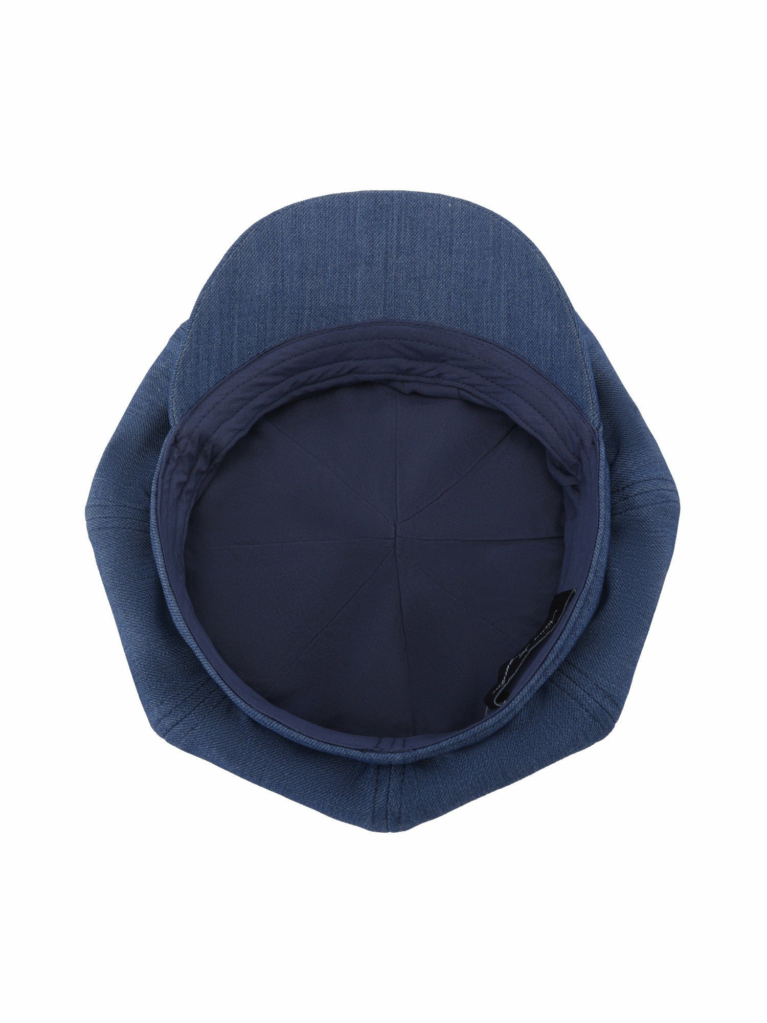 Nana Jacqueline Amara Eight-Panel Newsboy Blue Hat Blue