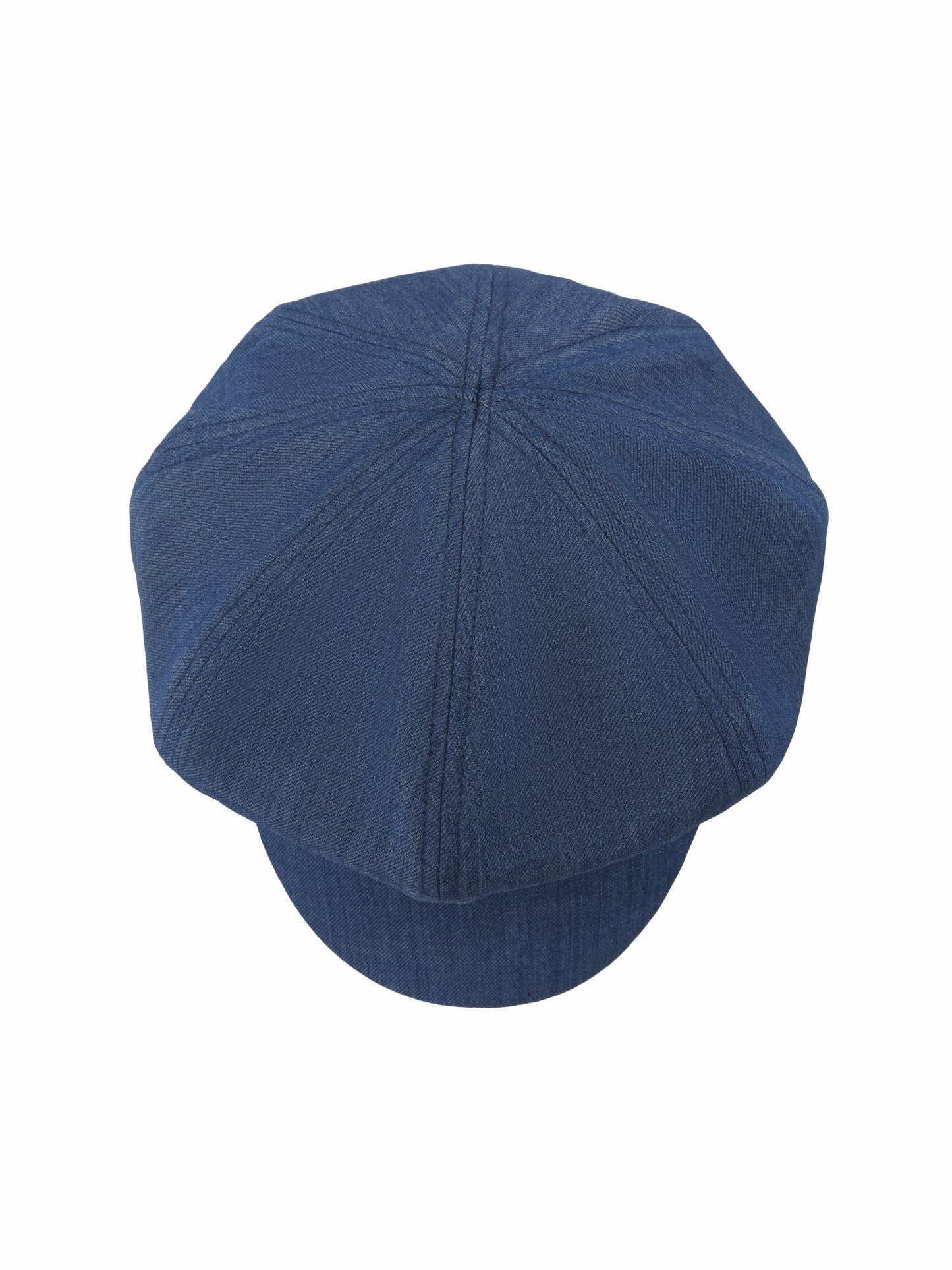 Nana Jacqueline Amara Eight-Panel Newsboy Blue Hat Blue