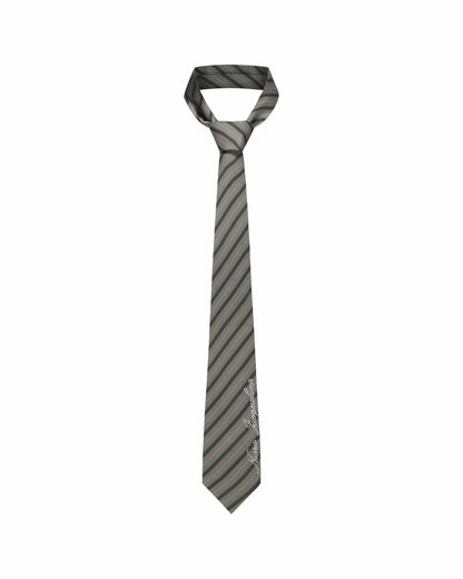 Nana Jacqueline Amber Tie: Gray Tie for Preppy Outfit Gray
