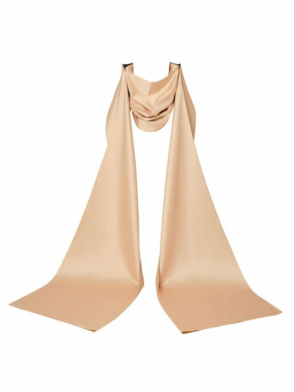 Nana Jacqueline Florence Gloves + Shawl: Coffee Shawl for Cocktail Party Coffee