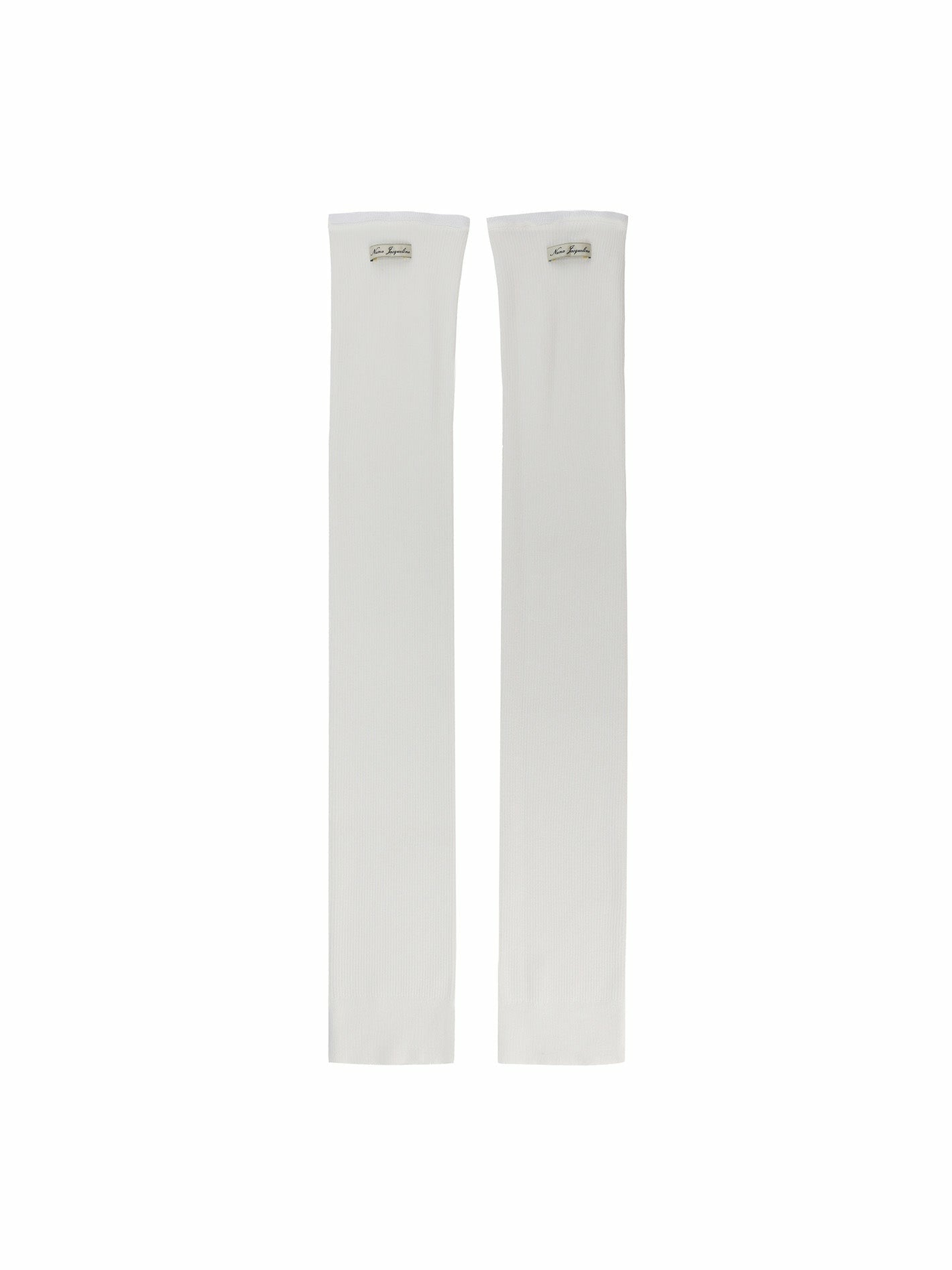 Nana Jacqueline Kendall Leg Warmers: White Leg Warmers for Dance Practice White