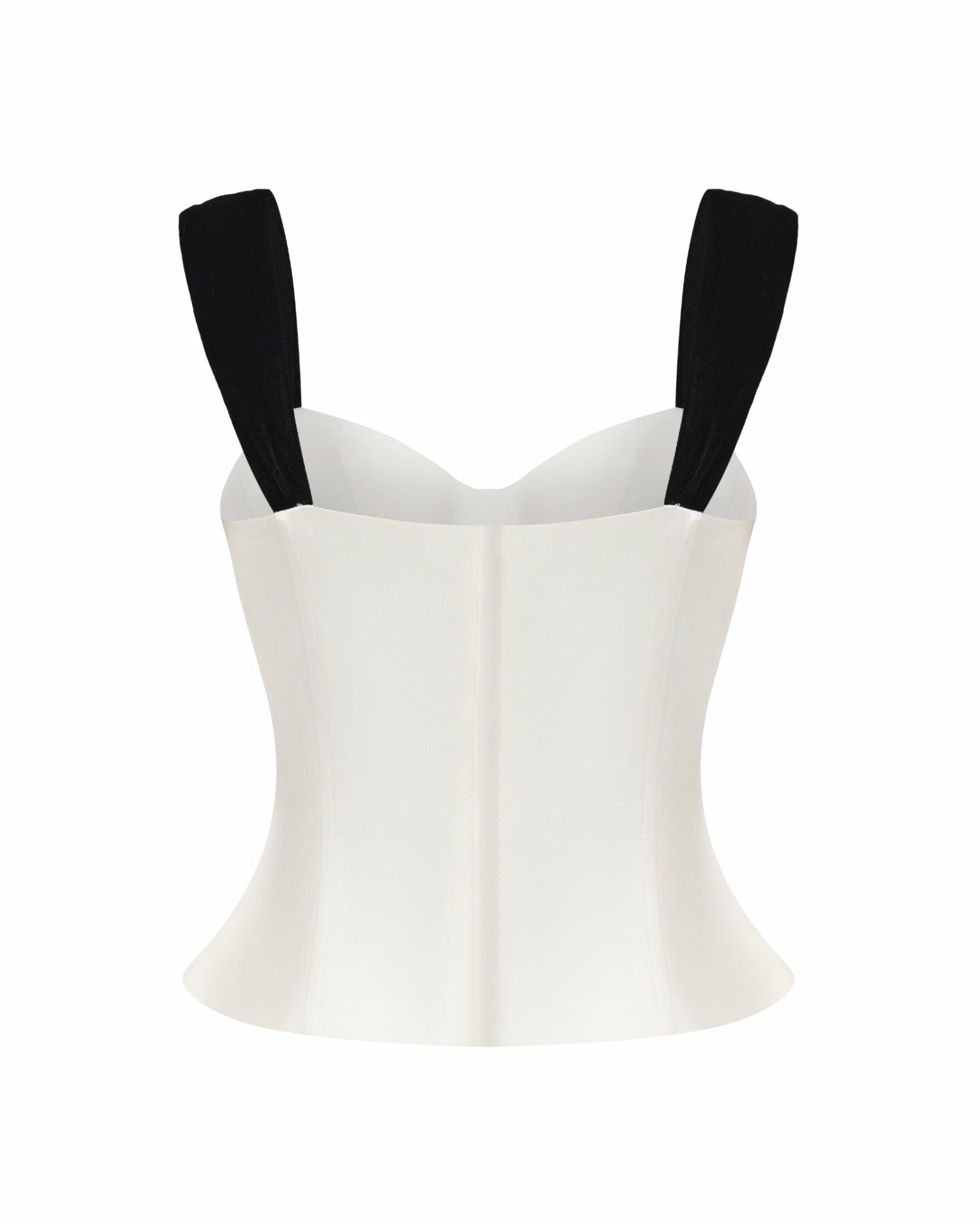 Nana Jacqueline Gia Bow Top: White Top for Date Night White