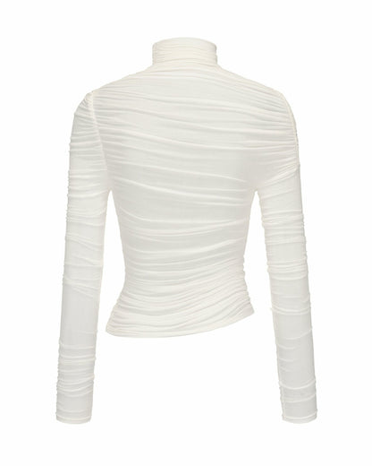 Nana Jacqueline Verena Top: White Top for Workwear White