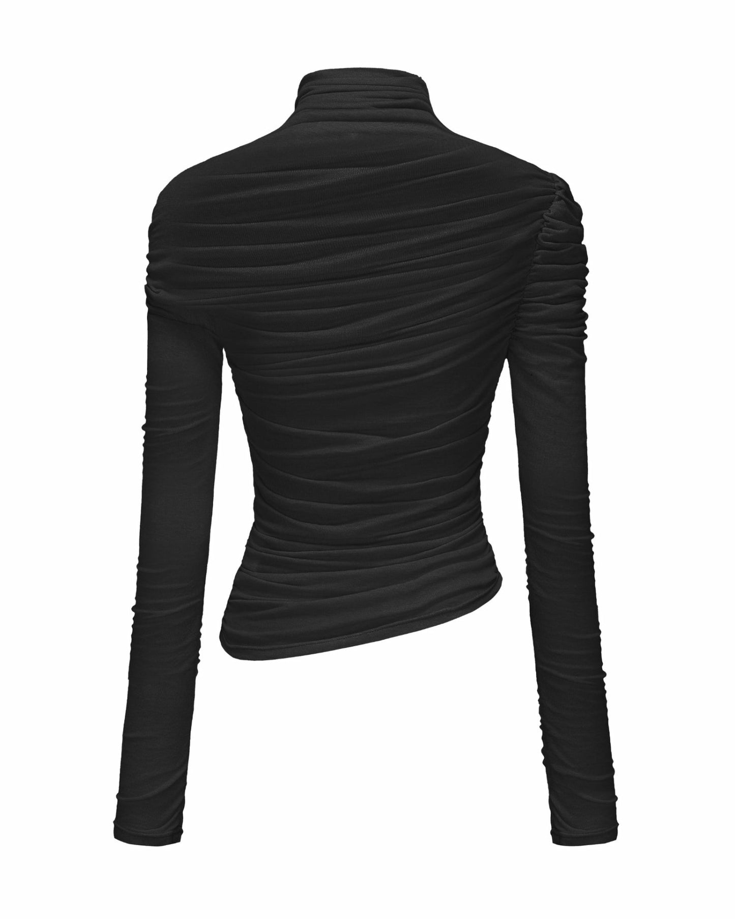 Nana Jacqueline Verena Top: Black Top for Date Night Black