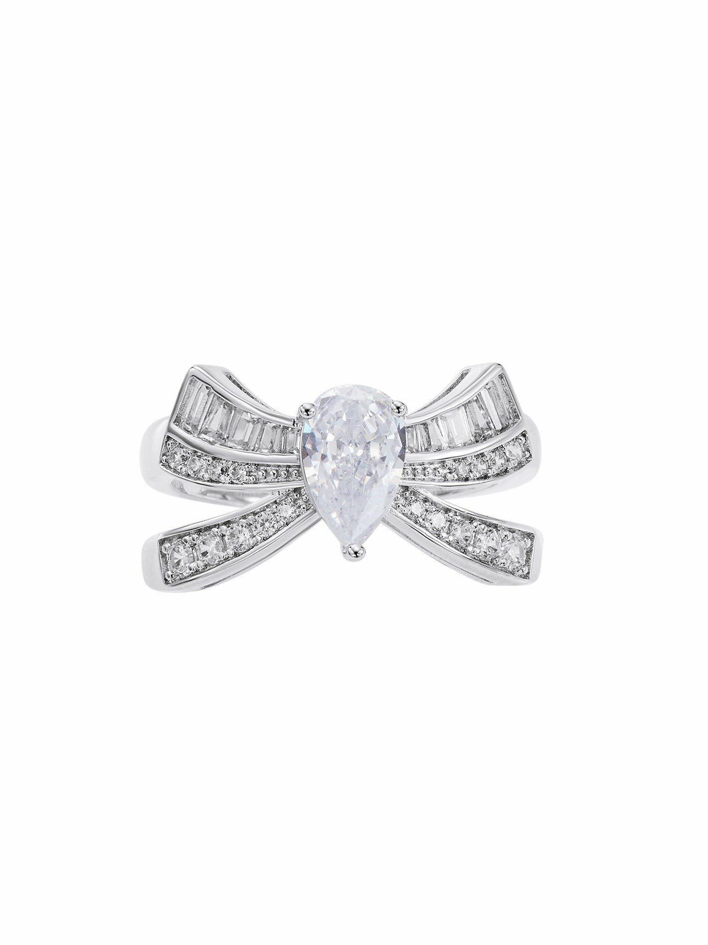 Nana Jacqueline Claira Ring: White Ring for Engagement Party White