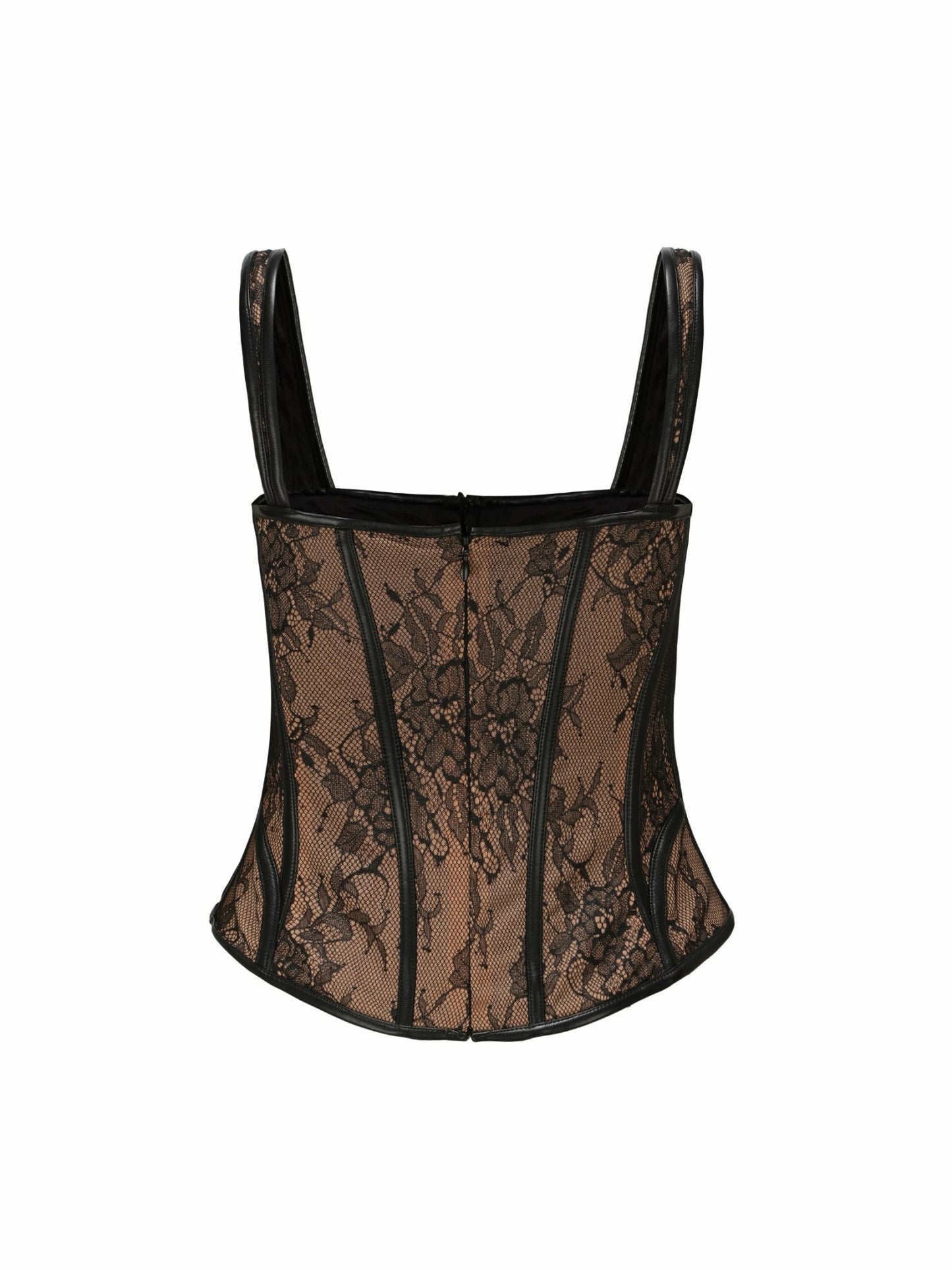Nana Jacqueline Emily Lace Top: Black Top for Date Night Black
