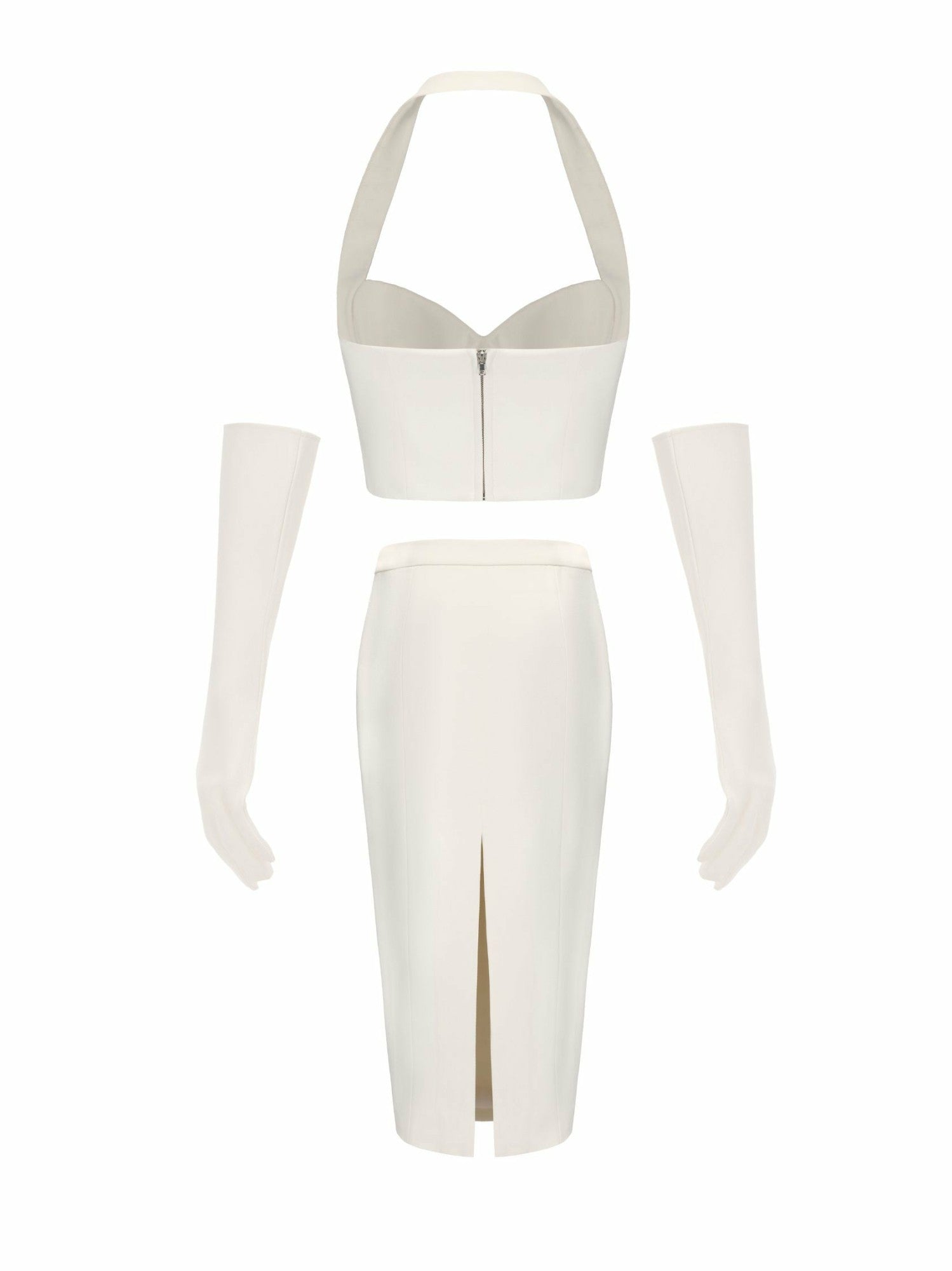Nana Jacqueline Anastasia Top: White Top for Engagement Party White