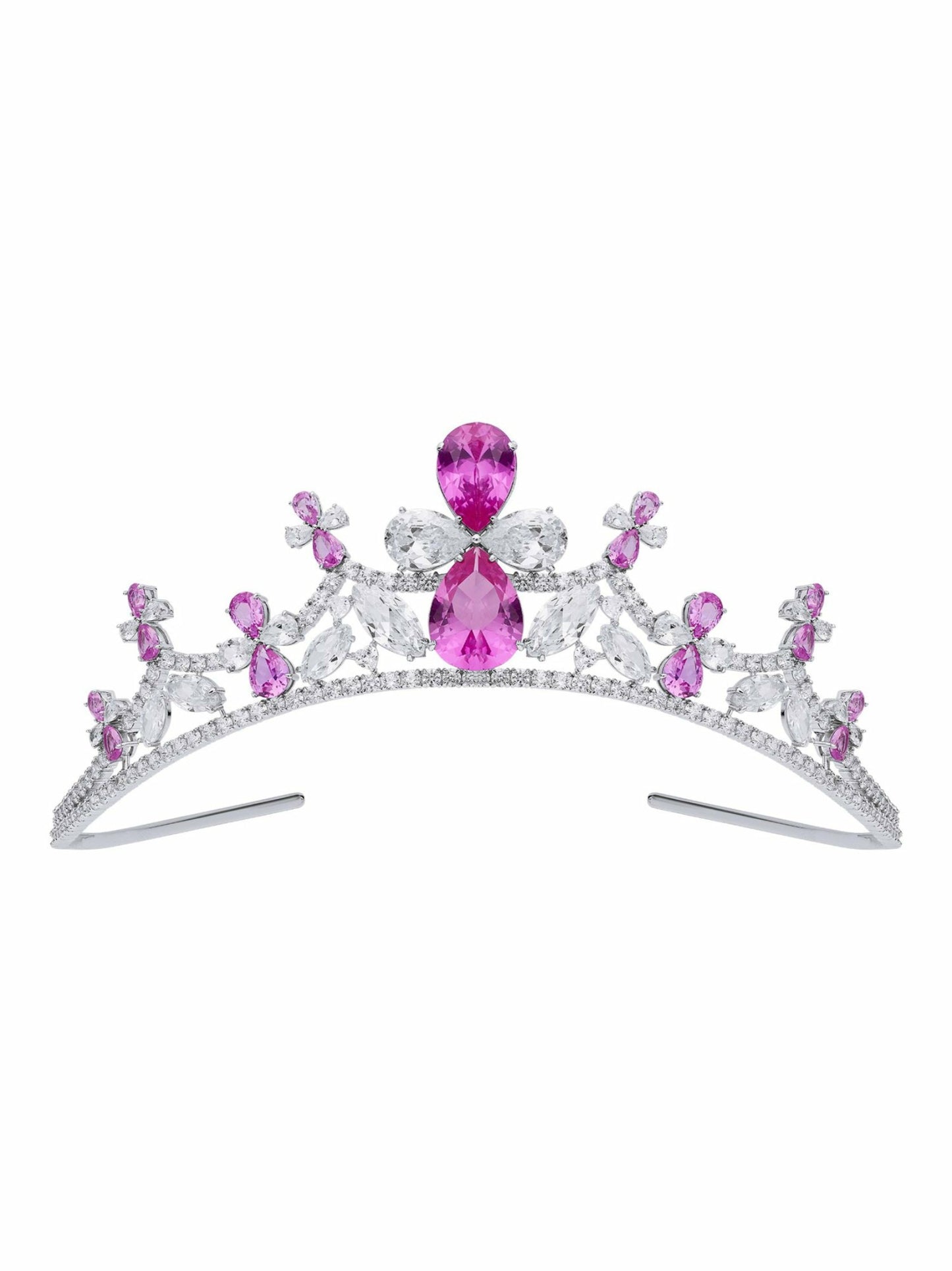 Nana Jacqueline Keira Tiara: Pink Tiara for Bachelorette Party Pink