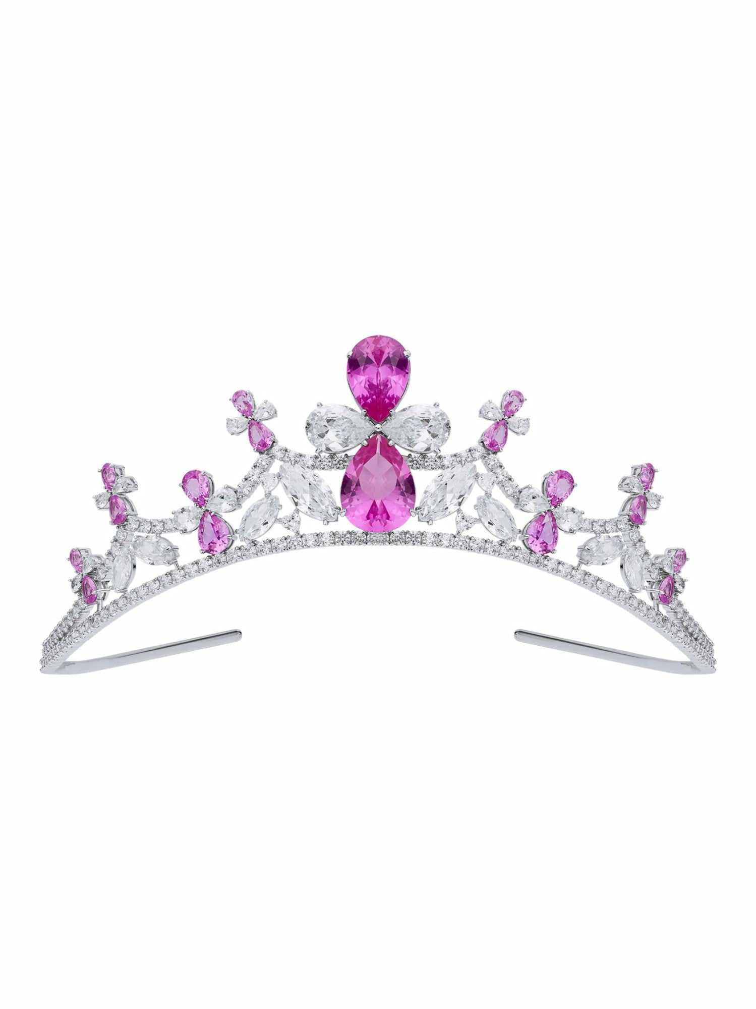 Nana Jacqueline Keira Tiara: Pink Tiara for Bachelorette Party Pink
