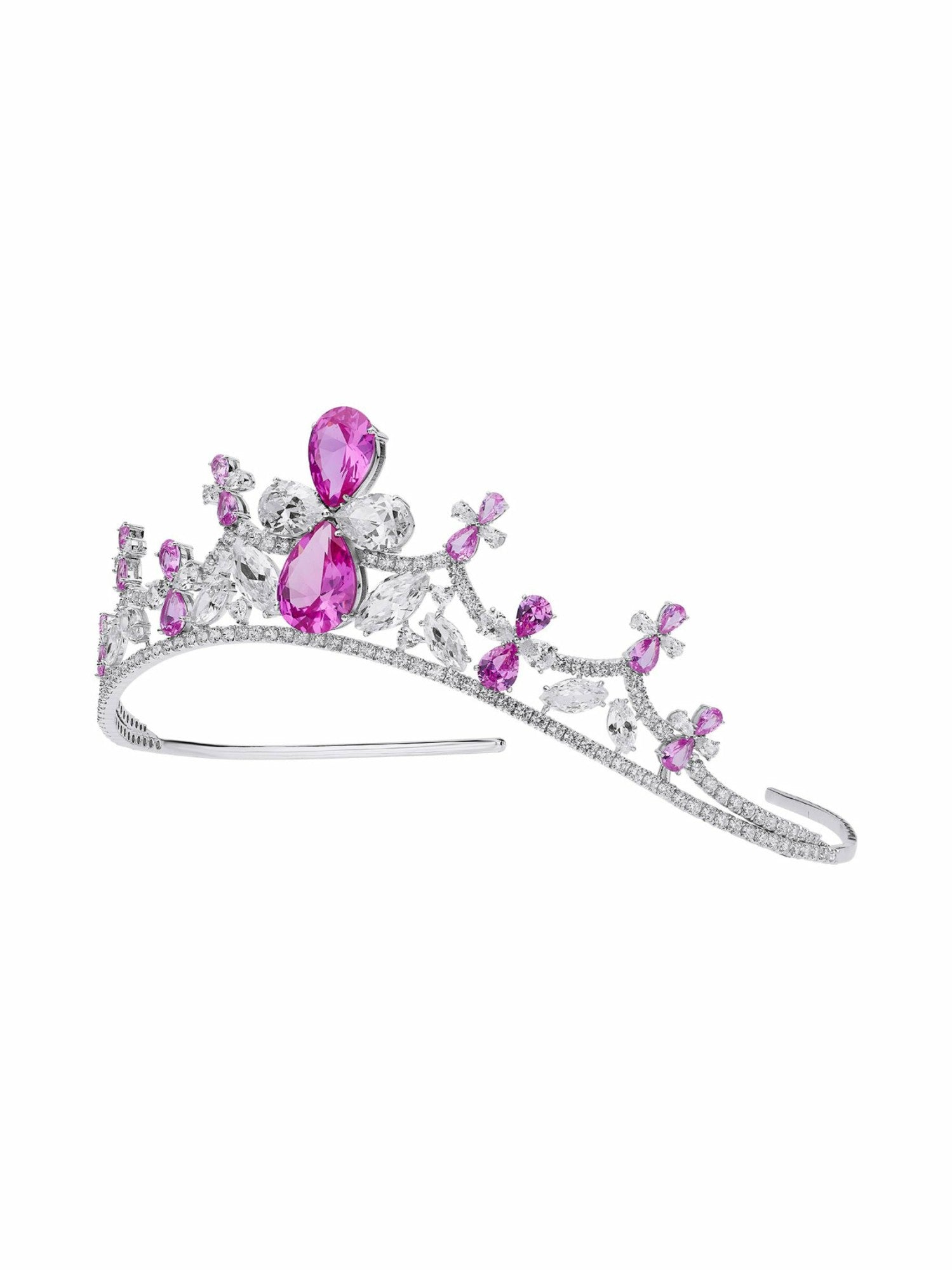Nana Jacqueline Keira Tiara: Pink Tiara for Bachelorette Party Pink