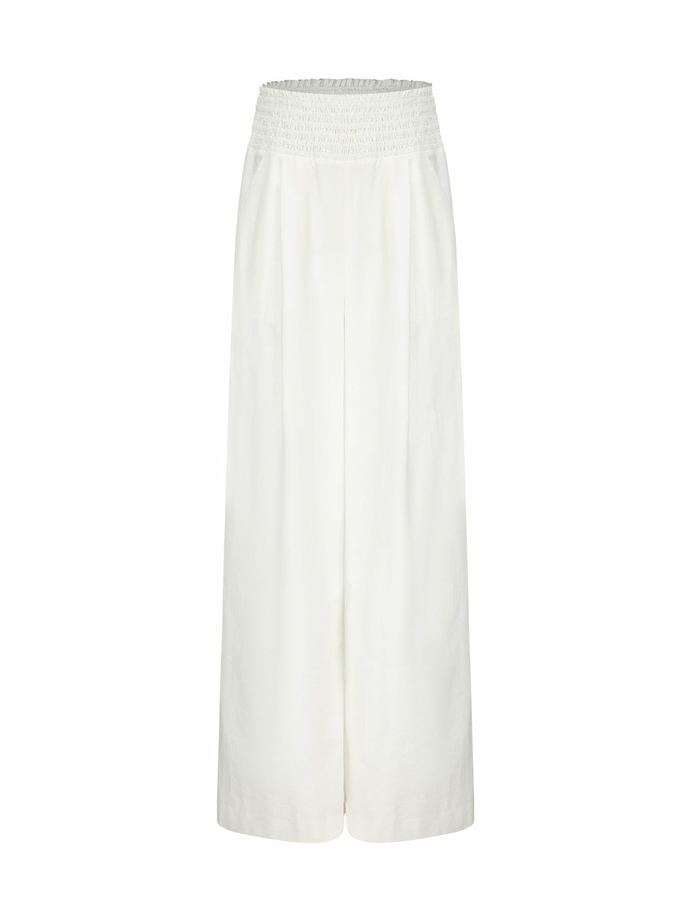 Nana Jacqueline Marina Pants: White Pants for Resort Brunch White