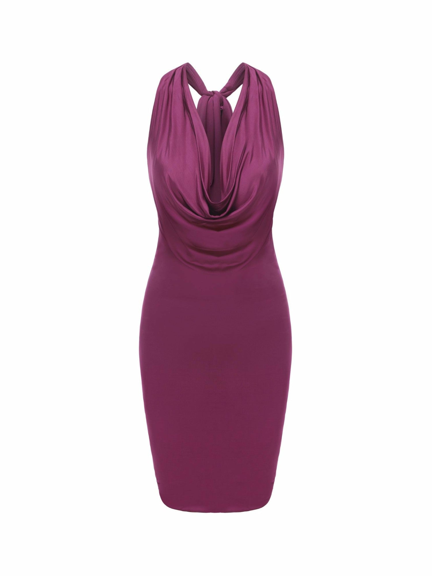Nana Jacqueline Jennifer Dress: Purple Mini Dress for Cocktail Party Purple