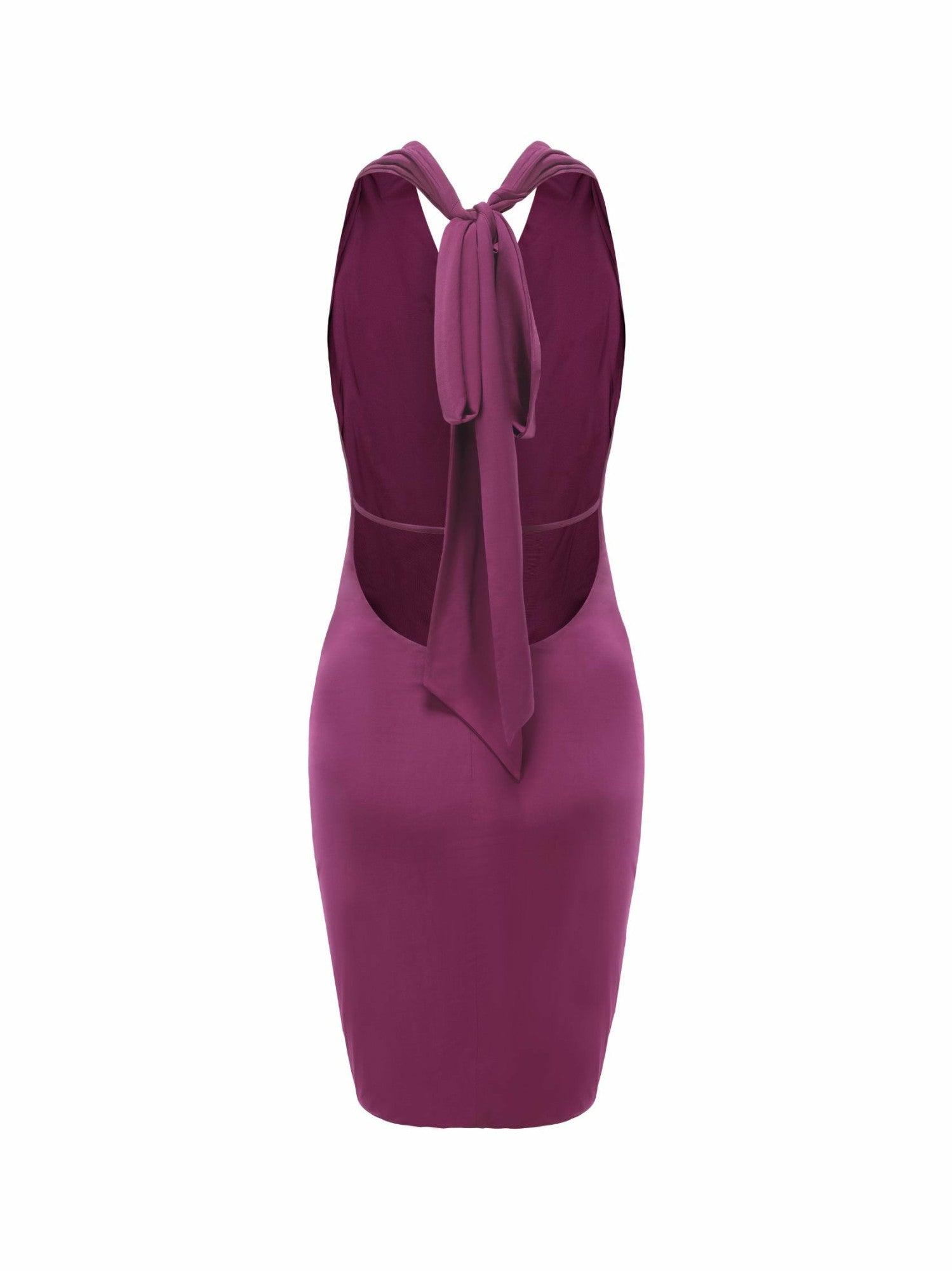 Nana Jacqueline Jennifer Dress: Purple Mini Dress for Cocktail Party Purple