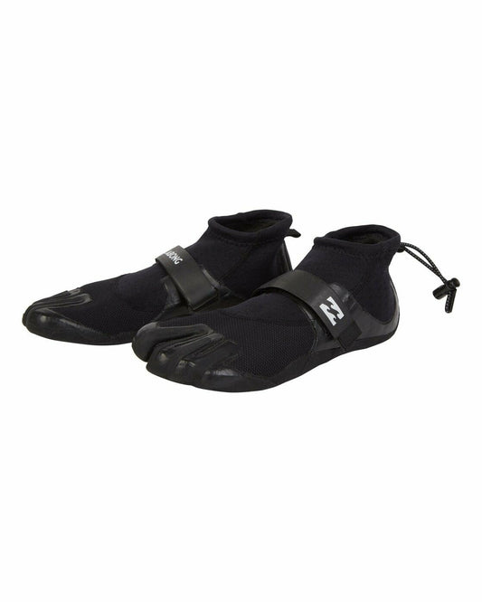 Billabong 2mm Pro Reef Flatlock Wetsuit Boots - Black