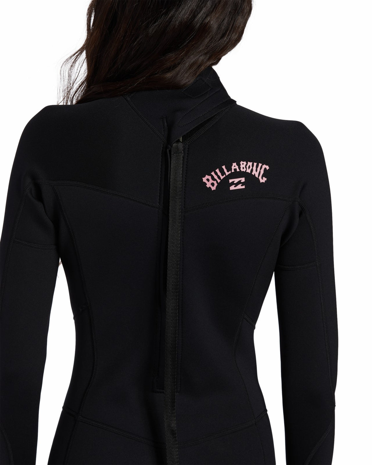 Billabong 3/2mm Foil Flatlock Back Zip Wetsuit - Black
