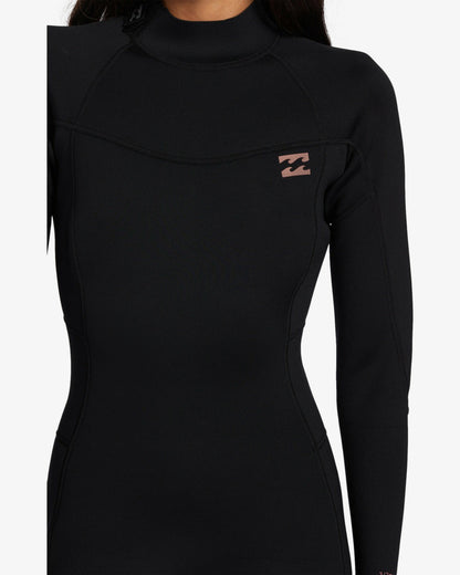 Billabong 3/2mm Foil GBS Back Zip Wetsuit - Black