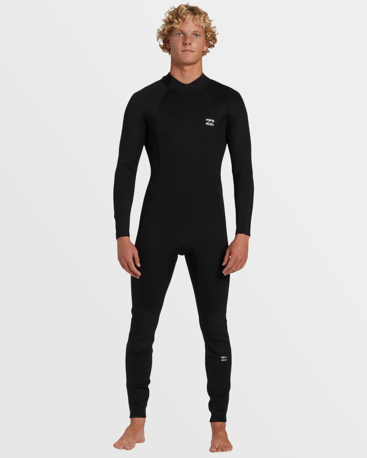 Billabong 3/2mm Foil GBS Back Zip Wetsuit - Black
