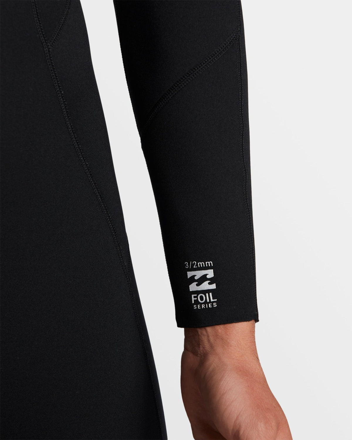 Billabong 3/2mm Foil GBS Back Zip Wetsuit - Black