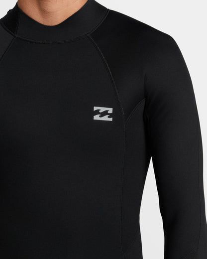 Billabong 3/2mm Foil GBS Back Zip Wetsuit - Black