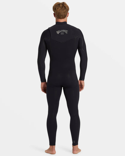 Billabong 3/2mm Furnace Natural Upcycler GBS Chest Zip Wetsuit - Black