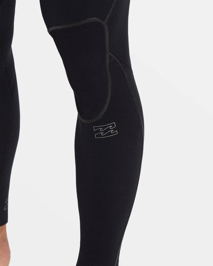 Billabong 3/2mm Furnace Natural Upcycler GBS Chest Zip Wetsuit - Black