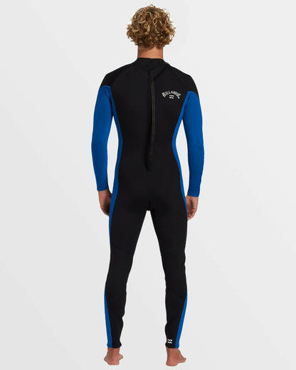 Billabong 4/3mm Foil GBS Back Zip Wetsuit - Mid Blue