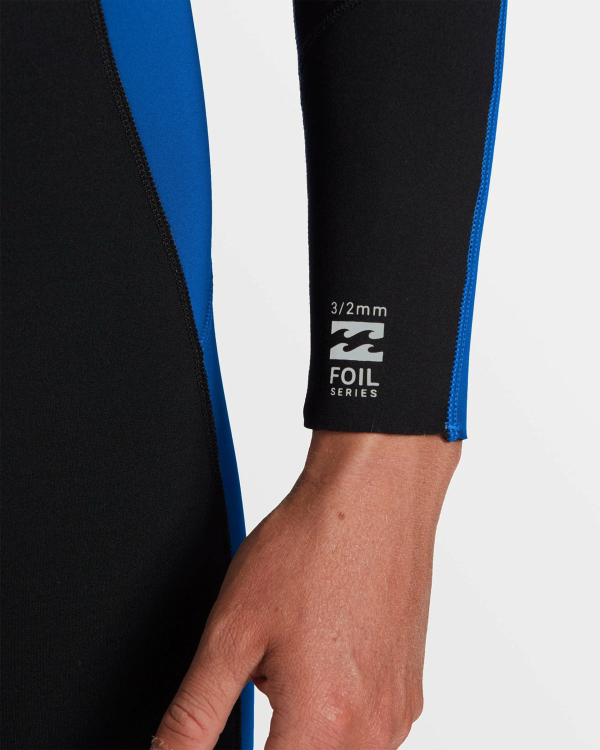 Billabong 4/3mm Foil GBS Back Zip Wetsuit - Mid Blue