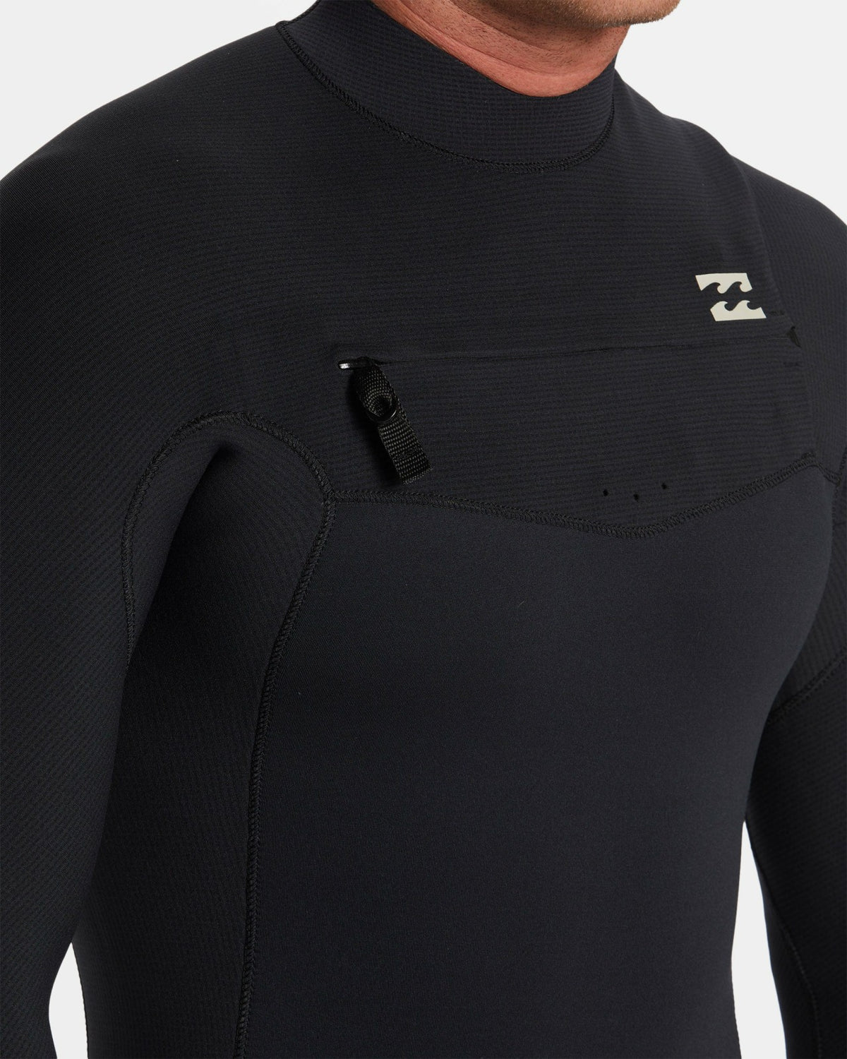 Billabong 4/3mm Revolution Natural Upcycler GBS Chest Zip Wetsuit - Black