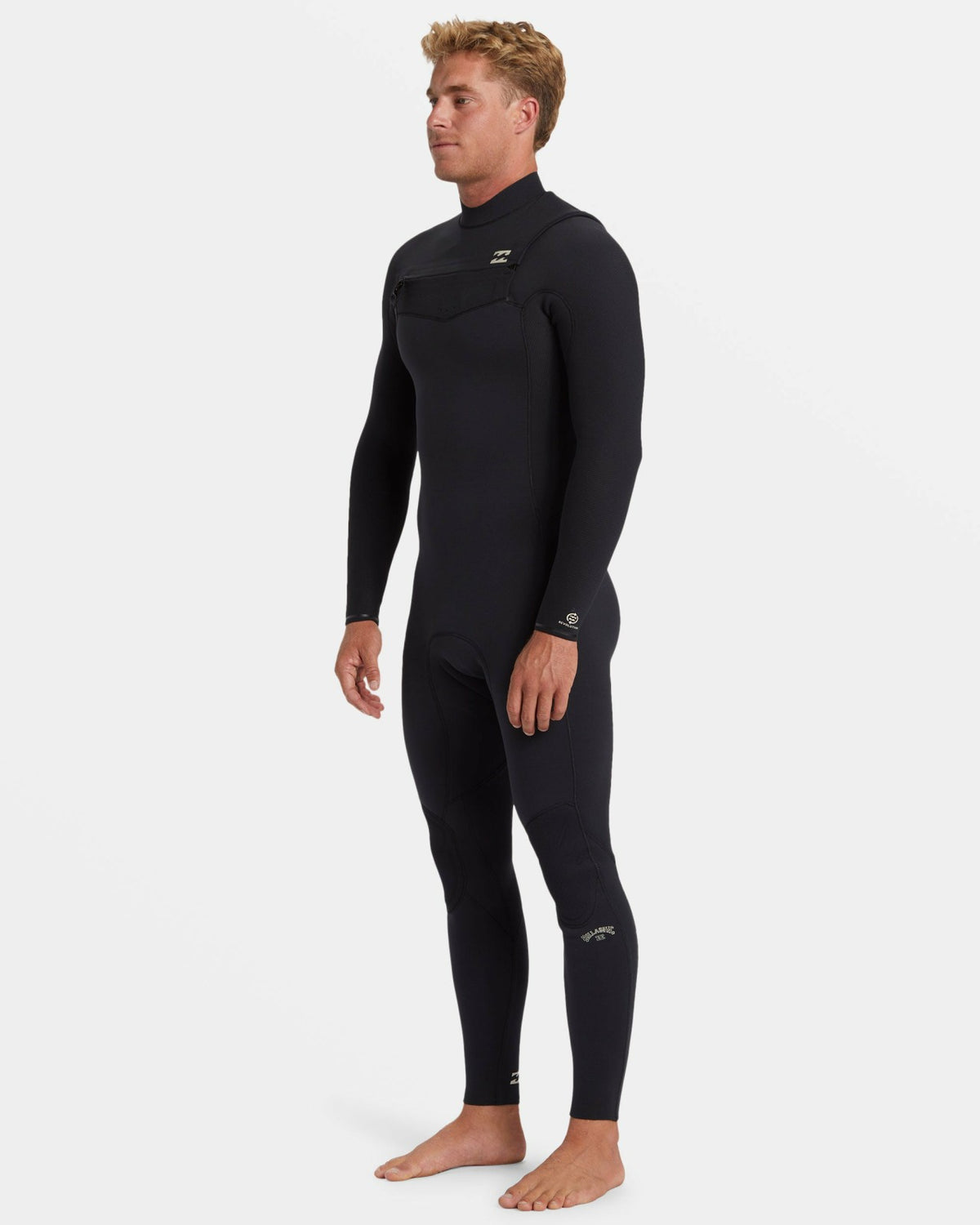 Billabong 4/3mm Revolution Natural Upcycler GBS Chest Zip Wetsuit - Black