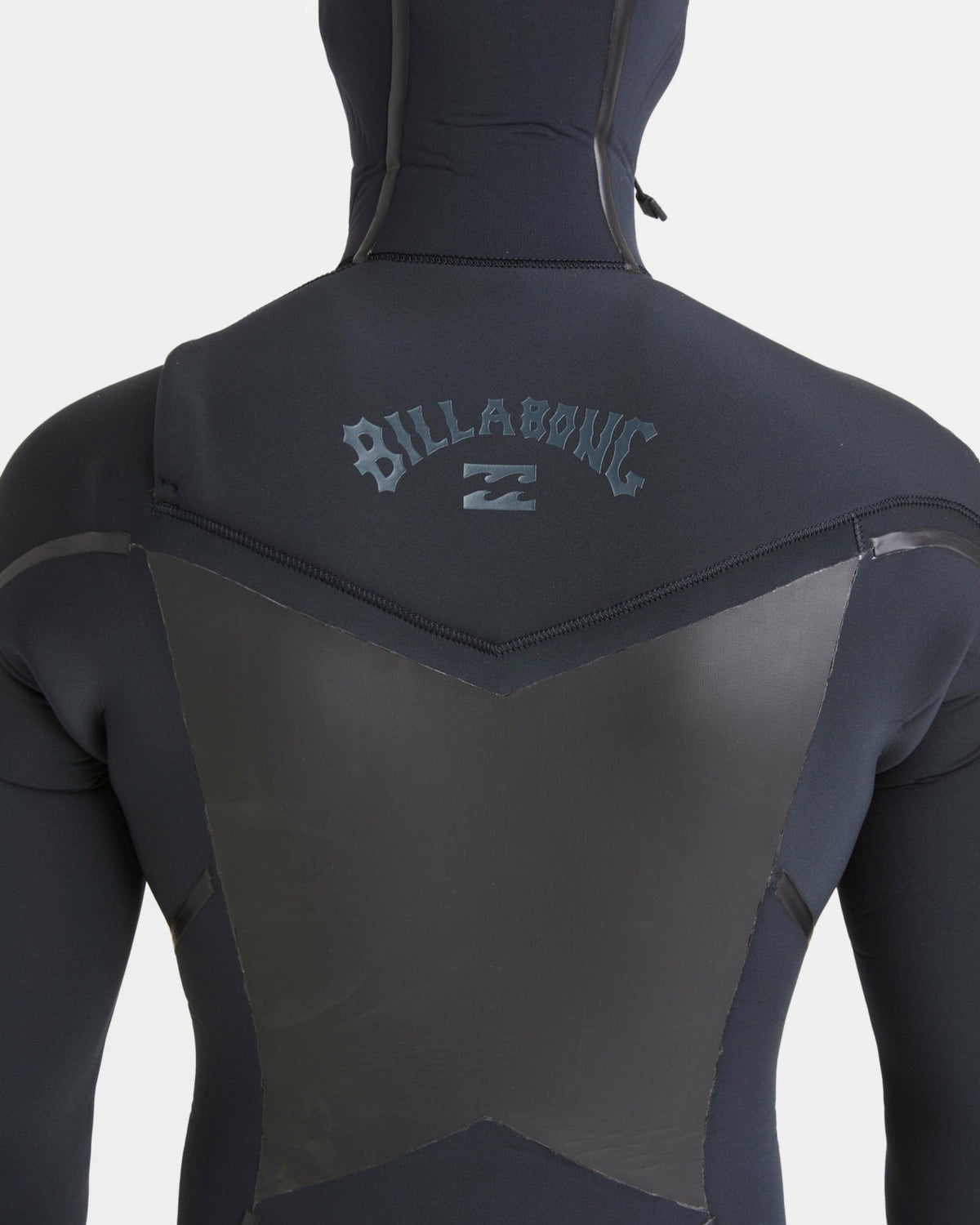 Billabong 5/4mm Absolute Natural+ Upcycler Welded Chest Zip Hooded Wetsuit - Bla
