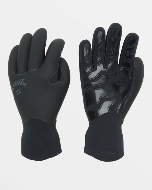 Billabong 5mm Furnace Upcycler GBS 5 Finger Wetsuit Gloves - Black