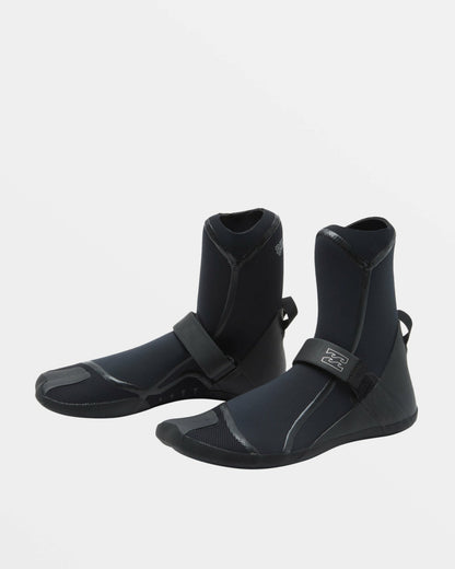 Billabong 5mm Furnace Upcycler Welded Hidden Split Toe Wetsuit Boots - Black
