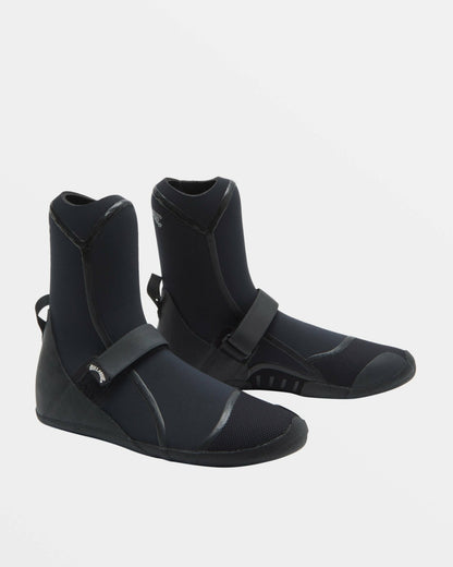 Billabong 5mm Furnace Upcycler Welded Round Toe Wetsuit Boots - Black