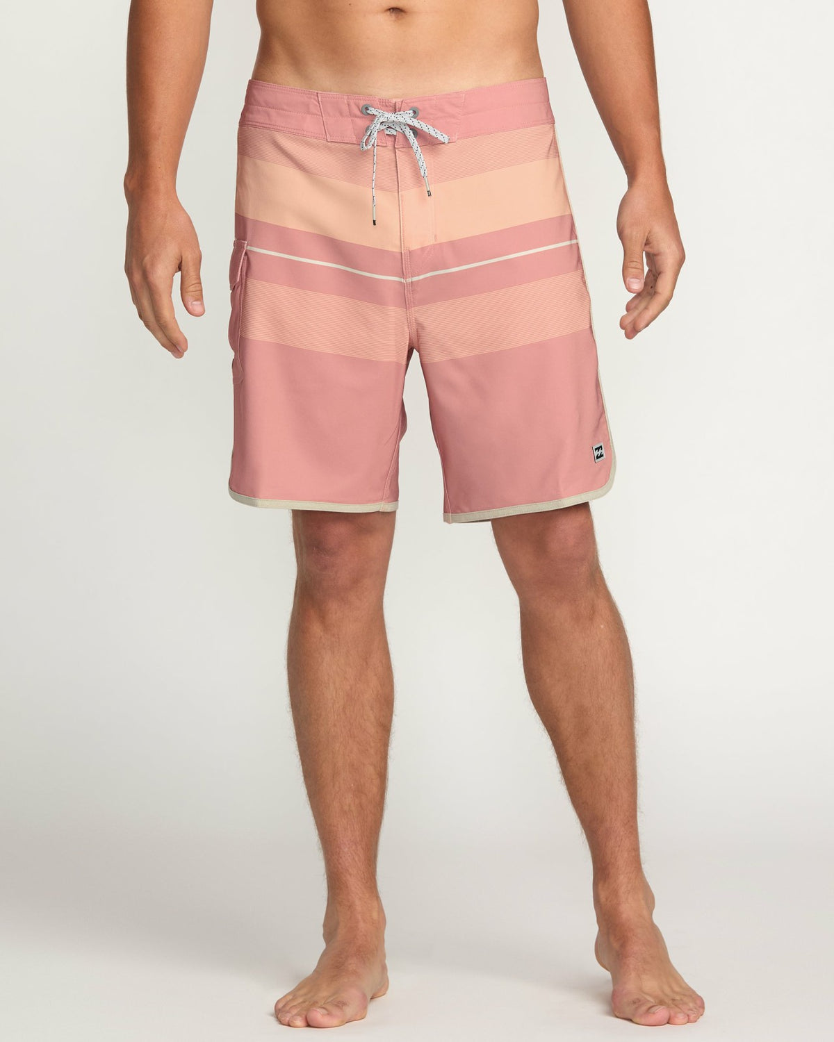 Billabong 73 Pro Performance 18" Boardshorts - Dusty Pink