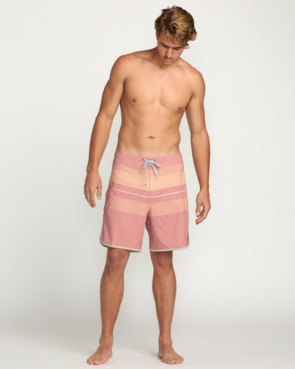 Billabong 73 Pro Performance 18" Boardshorts - Dusty Pink