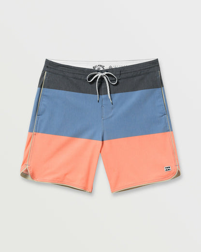 Billabong 73 Lo Tide 18" Boardshorts - Deep Blue