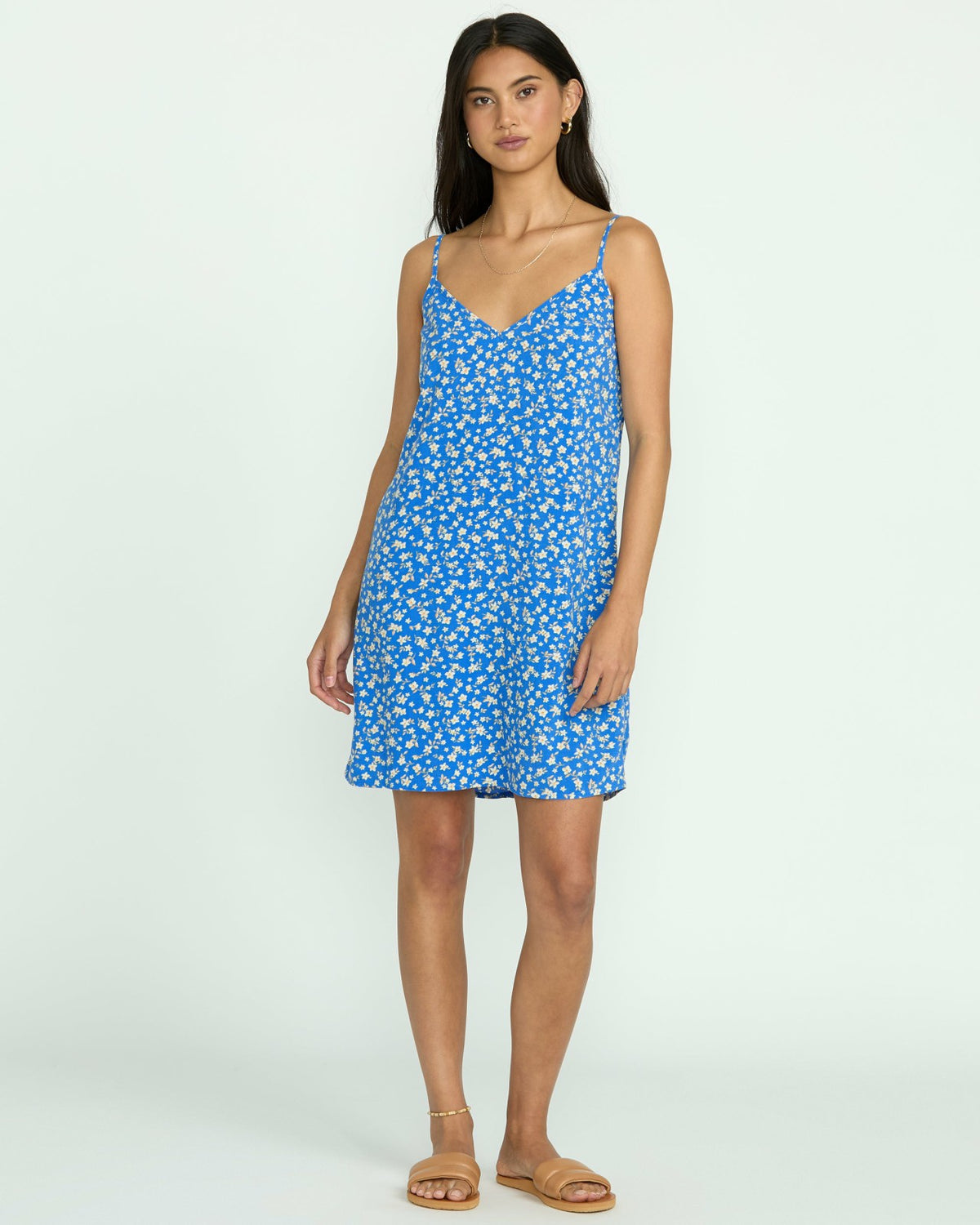 Billabong 90S Babe Mini Dress - True Blue
