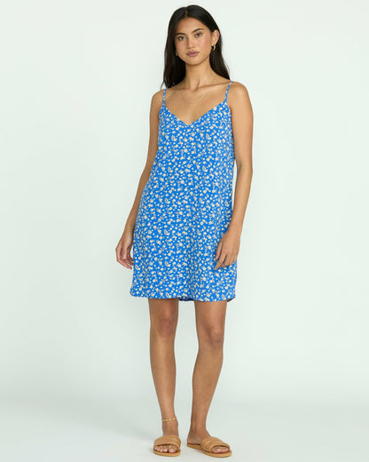 Billabong 90S Babe Mini Dress - True Blue