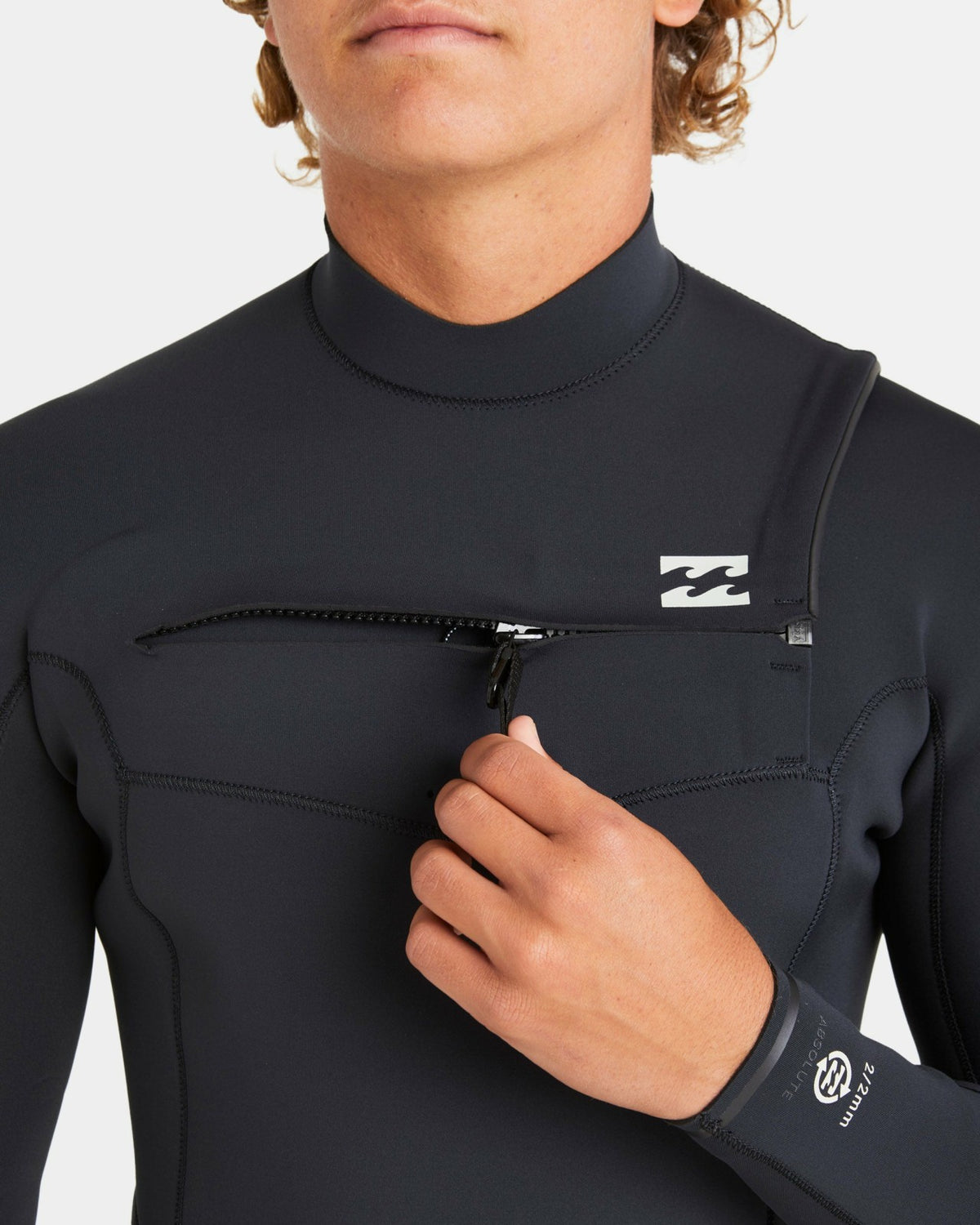 Billabong 2/2mm Absolute Natural Upcycler GBS Chest Zip Long Sleeve Springsuit -