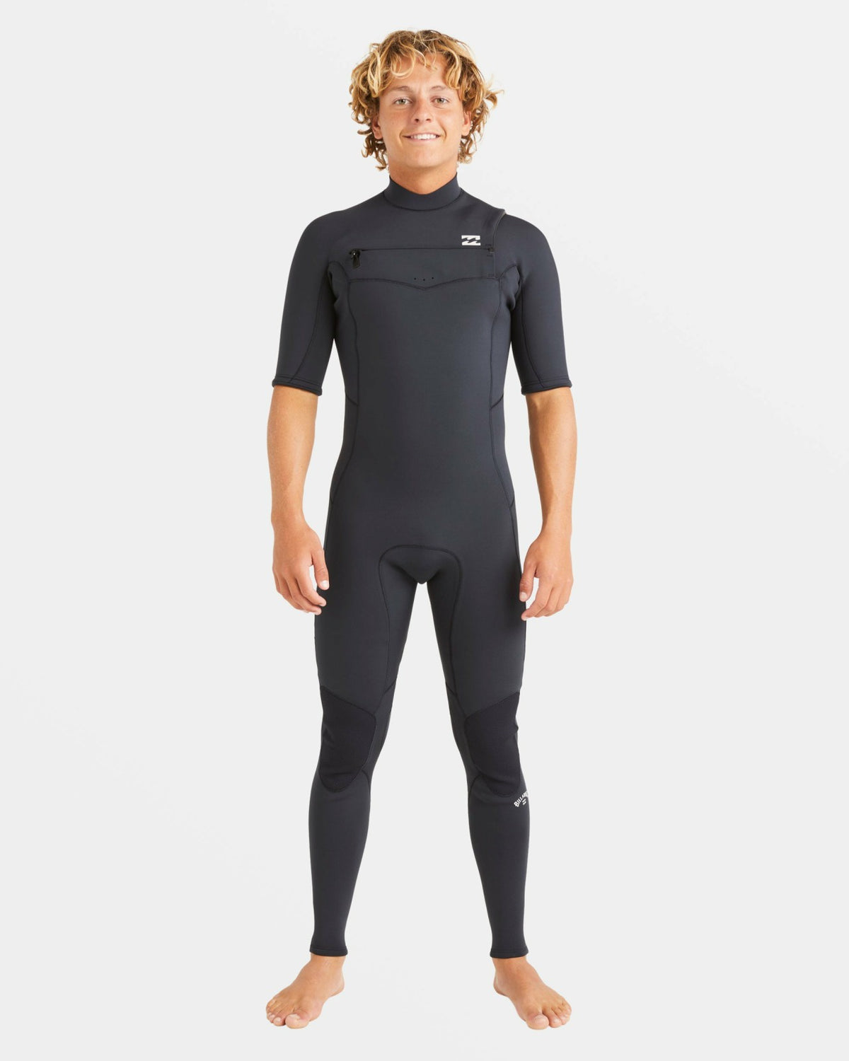 Billabong 2/2mm Absolute Natural Upcycler GBS Chest Zip Wetsuit - Black