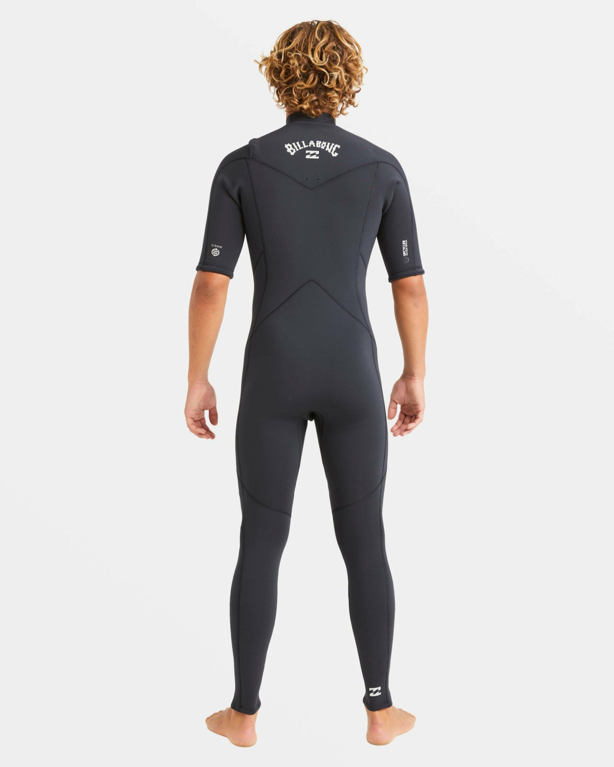 Billabong 2/2mm Absolute Natural Upcycler GBS Chest Zip Wetsuit - Black