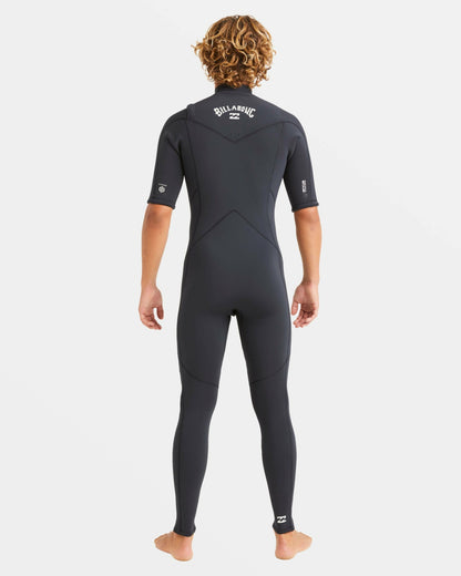 Billabong 2/2mm Absolute Natural Upcycler GBS Chest Zip Wetsuit - Black