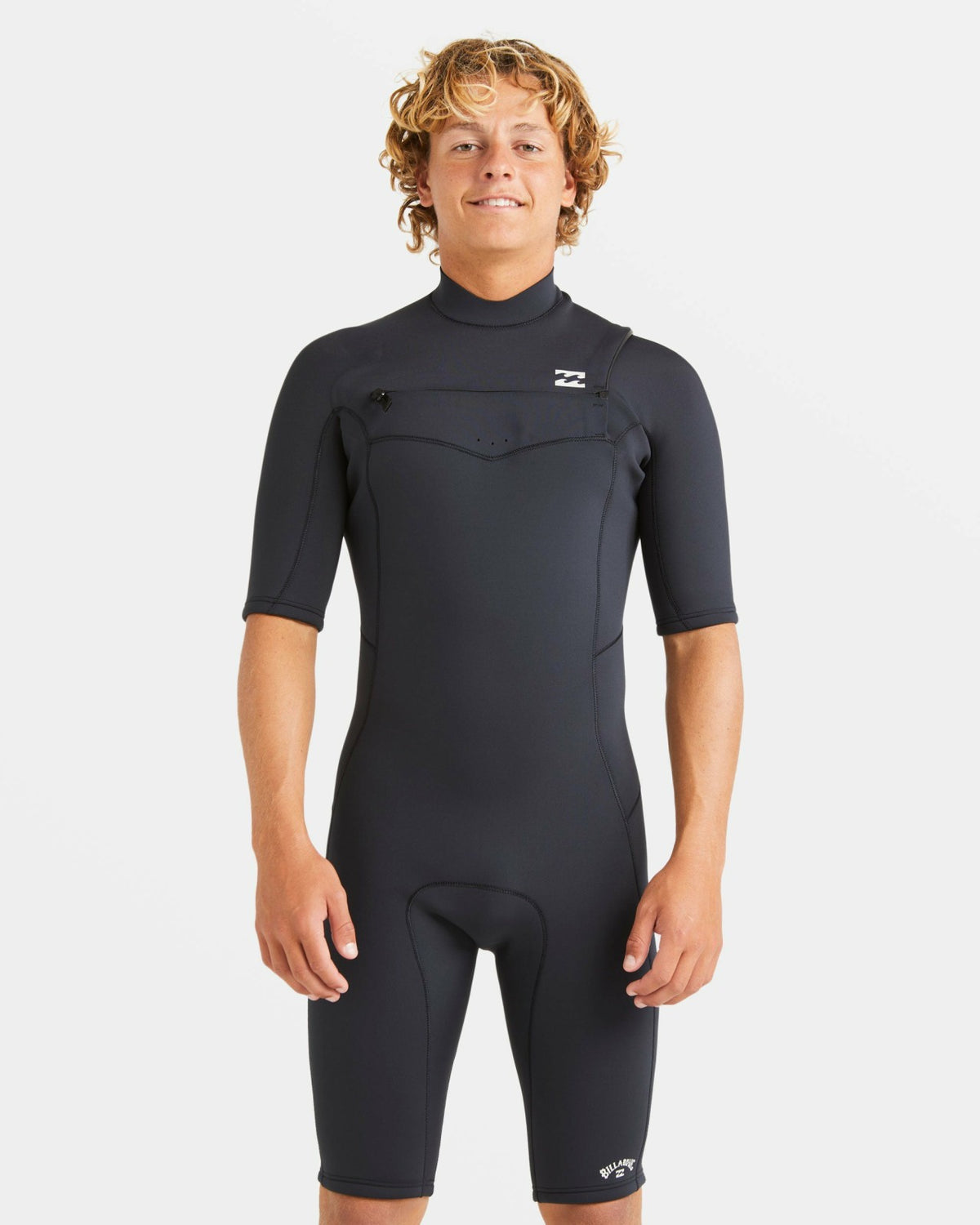 Billabong 2/2mm Absolute Natural Upcycler GBS Chest Zip Short Sleeve Springsuit