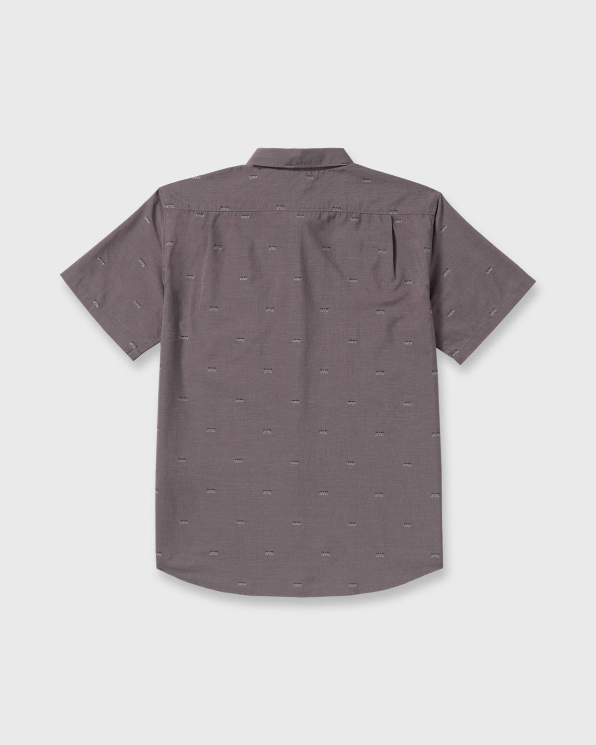 Billabong All Day Jacquard Short Sleeve Shirt - Gray Violet