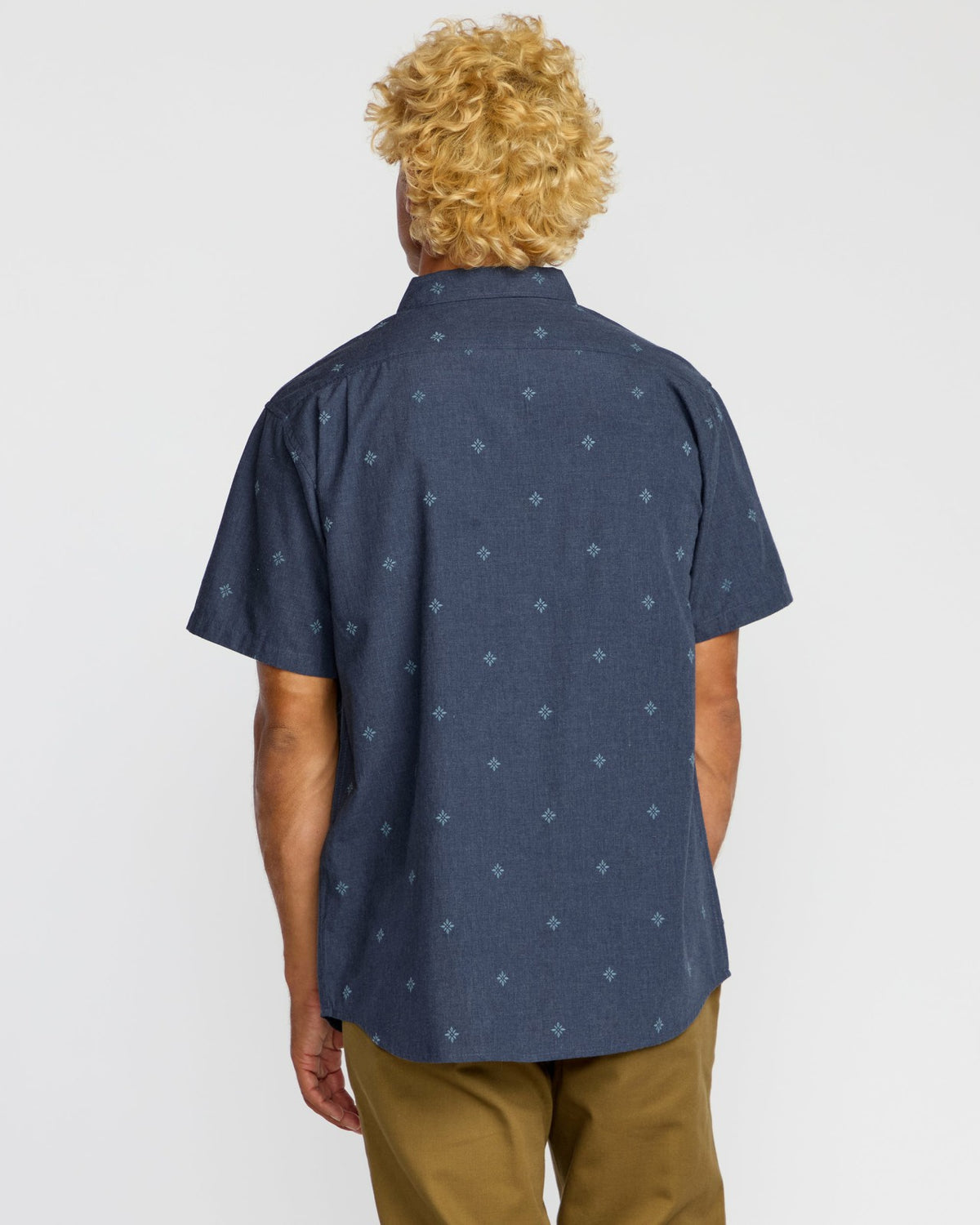 Billabong All Day Jacquard Short Sleeve Shirt - Midnight