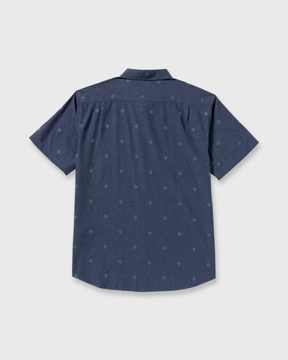 Billabong All Day Jacquard Short Sleeve Shirt - Midnight